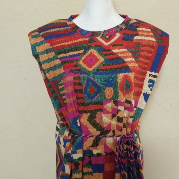 Colorful Geometric Pattern Dress - Picture 5 of 10